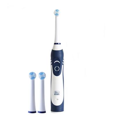 China Anti Skid Handle Design Toothbrush Rechargeable Battery Battery Operated Adult Electric Toothbrush With 2 Minutes Timer for sale