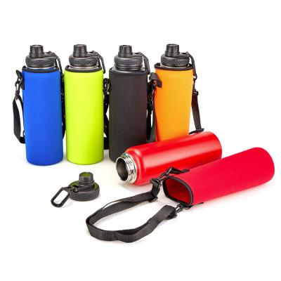 China PORTABLE Wide Mouth 550ml Stainless Steel Vacuum Insulated Flask Metal Gym Eco-Friendly Water Bottle for sale