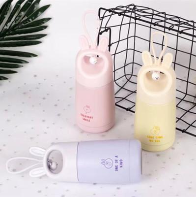 China Stainless Steel Viable Water Bottle Kids Accessories Cute Doll Vacuum Flask For Kids Double Wall for sale