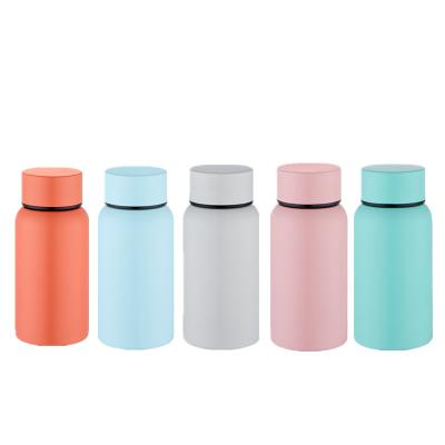 China 150ml Yoga Stainless Steel Wall Bottle 18/8 Vacuum Flask PORTABLE Double Small Insulated Vacuum Flask Bottle for sale