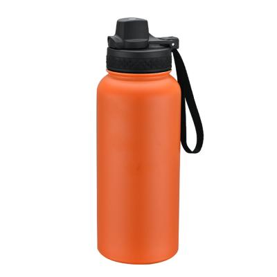 China 950ML PORTABLE Stainless Steel Custom Promotional Water Bottle Different Logo Lid Portable Insulated for sale