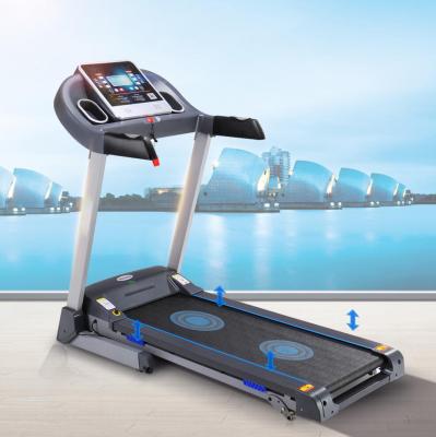 China Home Exercise Program Fitness Folding 2.0 HP DC Inverter Electric Treadmill With LCD Screen for sale