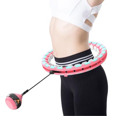 China Fitness Factory Wholesale Smart Fitness Weight Loss Polynesian Dance Detachable Adjustable Circles With Exercise Ball Polynesian Dance Ring for sale