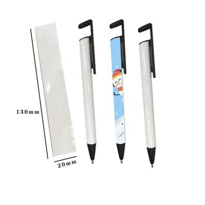 China Office & DIY Customized Promotional White Blank Pens School Pen Sublimation Vinyl Printing Printing Heat Transfer Ballpoint Pens for sale