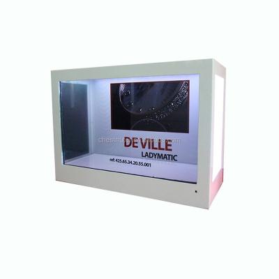 China Latest 2021 CHESTNUTER Transparent LCD Screen For Advertising Product Display / Showcase 21.5 inch for sale