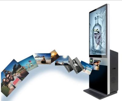 China Indoor Touch Screen 65inch Kiosk All In One PC Photobooth TV Screen LCD Advertising Display Photo Editing Software Free Download Photos for sale