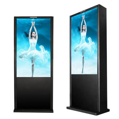 China Outdoor display kiosk 98 inch outdoor led screen advertising price with advertising video display for sale