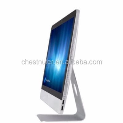 China Fanless+Aluminum Alloy Metal Case Showcase Intel Core 18.5inch i5 CPU All In One Beautiful PC Design for sale