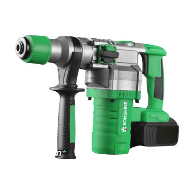 China New Arrival 21V Lithium Battery Electric Cordless Drill Machine Rotary Hammer 12000mAh for sale