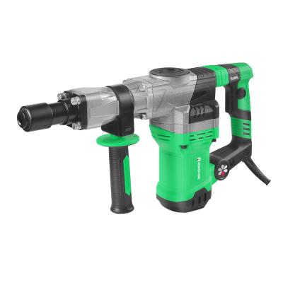 China Heavy Duty Cylinder Power Tool 1900W 35mm Portable Hammer Drills Demolition Hammer For 51.5*49*33 Concrete for sale