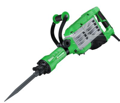 China Heavy Duty Power Tools Hex Jackhammer Concrete Electric Demolition Chisel 2200w Hammer 71.5*16.5*30.5 for sale