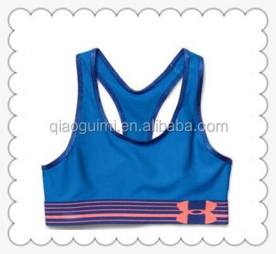 China Antibacterial Big Girls Weave Bra Sports Bra Mesh Bra Designs for sale