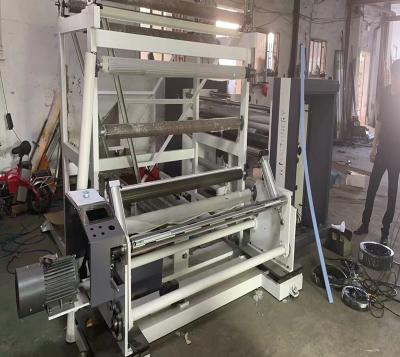 China Garment Shops PE BOPP /PVC/POF Plastic Film Automatic High Speed ​​Folding And Rewinding Machine for sale