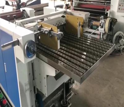 China Hotels PDC -800MM Automatic Paper Roll To Sheet Slitter With Stacker for sale