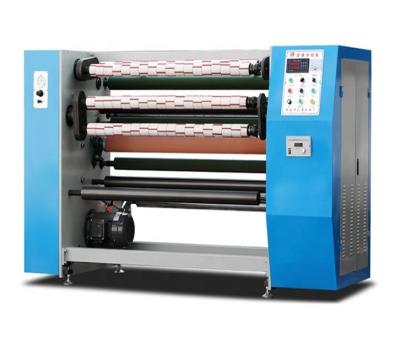 China KA-618-1300 mm food bopp adhesive wrapping tape slitting rewinding machine for sale