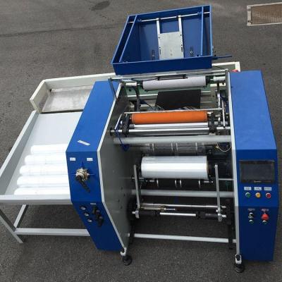 China Fully Automatic Food Stretch Film Rewinding Machine for sale