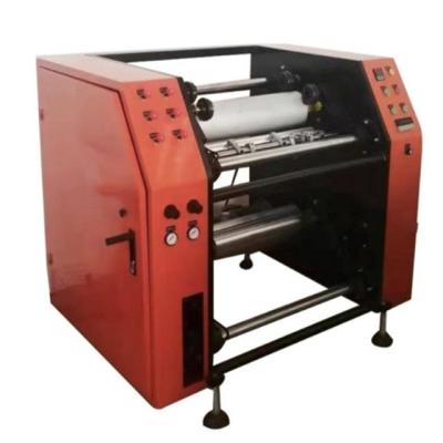 China Beverage 500mm PE/PVC Stretch Film Cutting Rewinding Machine for sale