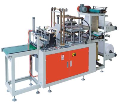 China Factory High Speed ​​Semi - Automatic Disposable Gloves Making Machine PE Plastic Glove Machine for sale