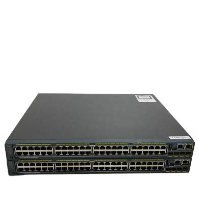 China QoS WS-C3560-48PS-S 48 Port Switches Panel Network Device Switch for sale