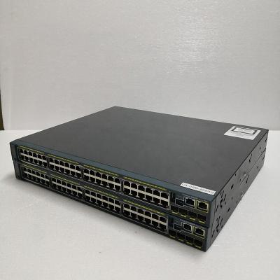 China QoS WS-C3560-48PS-S 48 Port Switches Panel Network Device Switch for sale