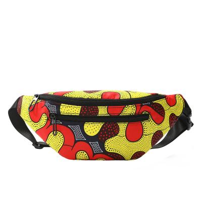 China African Print Fanny Pack African Wax Bag Purse Waist Bag Bumbag for sale