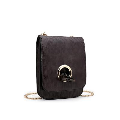 China 100% Eco - Friendly Women Cell Phone Bag 80S Cross - Body Phone Purse With Chain Strap for sale