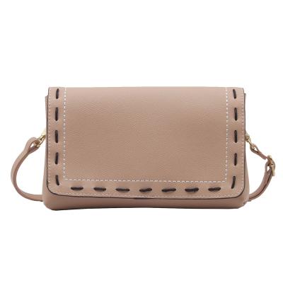 China High Quality Vegan Leather Cross - Body Bag Pink PU Leather Small Bags For Teenage Girl for sale