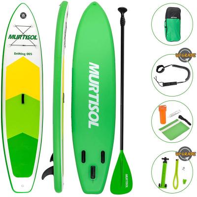 China Unisex OEM Customized Soft Rack Up Inflatable Paddle Board Rack Up Surfboard Watersport Padel Board Wholesale Sup For Fishing for sale