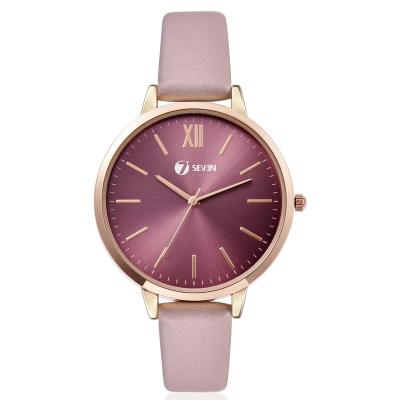 China Waterproof Analog Gold Dial Women And Girls Watch for sale