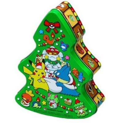 China Recyclable Christmas Tree Tin Box for sale