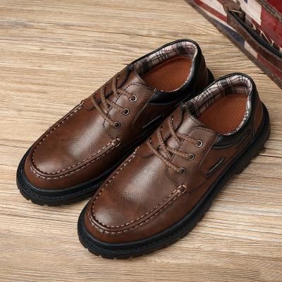 China Other New Styles Simple Design Suede Fashion Casual Dress Genuine Material Stylish Shoes For Men for sale