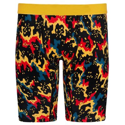 China Antibacterial High Quality Printed Underwear Custom Knitted Boxershorts Mens Brief for sale