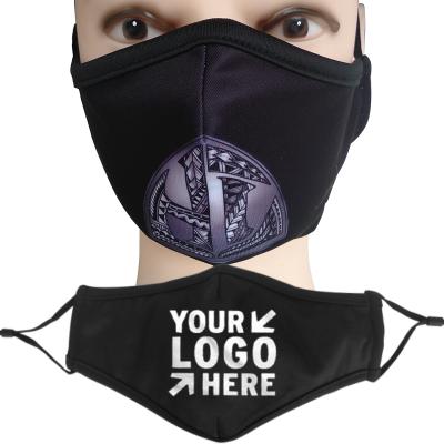 China Amazon Amazon Washable Hot Sale DIY Sublimation White Customized Facemask for sale