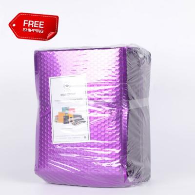 China Shock Resistance Ready To Ship Self Adhesive Metallic Bubble Cushioned Colorful Bag Mailers For T Shirts for sale