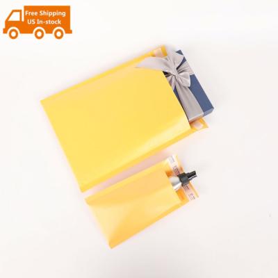 China Shock Resistance China Factory Kraft Paper Shipping Ad With Bubble Liner With Low MOQ for sale