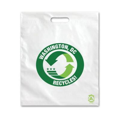 China PLA + PBAT 100% Biodegradable Die Cut Plastic Bags For Consumer Requirements for sale