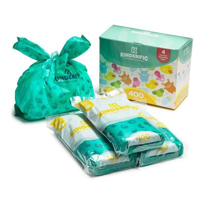 China Good Quality Recyclable Environmental Protection Baby Diaper Plastic Packaging Bag for sale