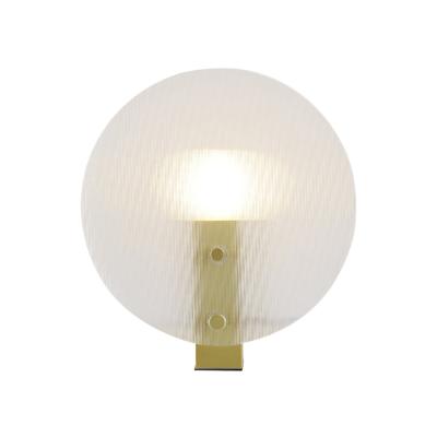 China Post-modern minimalist style bedroom bedside lamp glass led table lamp night light for sale