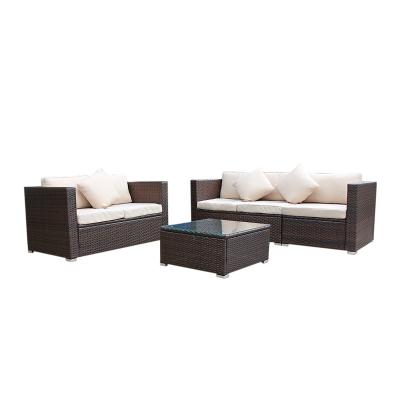 China Modern Factory Price Villa Terrace Garden Sofa Luxurious Comfortable Courtyard Sofa for sale