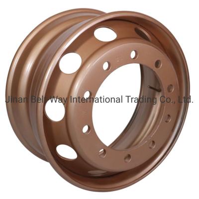 China Steel Heavy Duty Truck Wheel Rim ISO9001 Certified and Support Payment in USD for sale