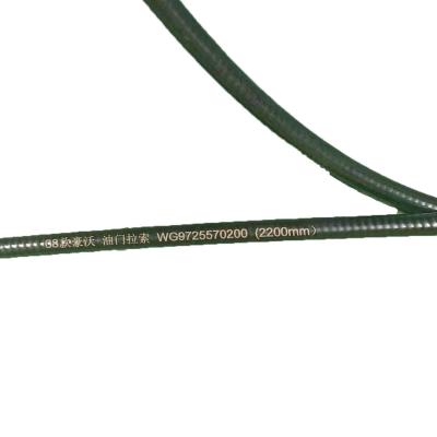 China Applicable Truck HOWO Accelerator Cable Wg9725570200 2.2m Long for Wheel Driving System for sale