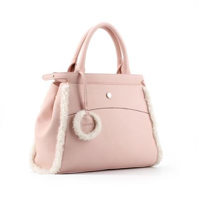 China Wholesale high quality fashionable leather women handbag bolso de mano pu leather china fashion 6562 for sale