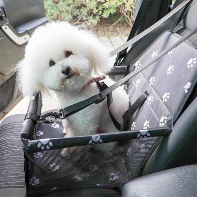 China JZB018 Dog Car Cage Mesh Pet Carrier Reliable Safety Car Seat Foldable Breathable Mat For Dog Cat Pet Puppy for sale