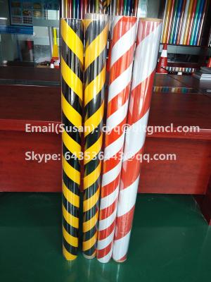 China Red White Diagonal Reflective Strip Crystal Color Grid Reflective Film Reflective Sticker for sale