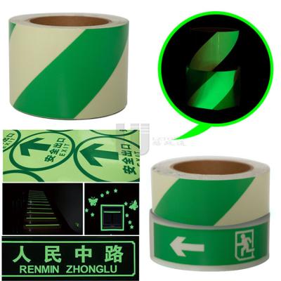 China Underground PET Self Adhesive Photoluminescent Vinyl Film for sale