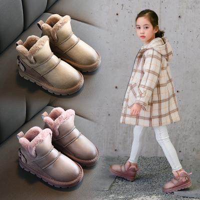 China CCYH Anti-odor Korean style winter non-slip shoes keep warm cotton ankle boots children snow boots for sale