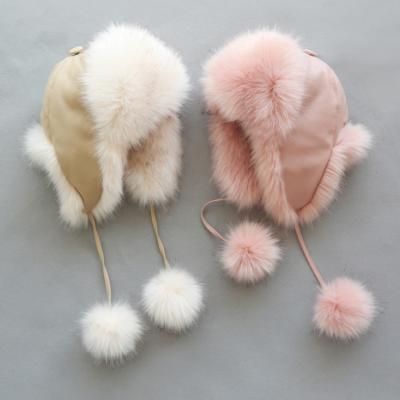 China CCYH New Products Waterproof Fur Anorak Bucket Hat Cute Leather Product Winter Hat for sale