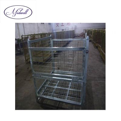 China Collapsible stackable steel stillage cage with factory price with factory price for sale for sale