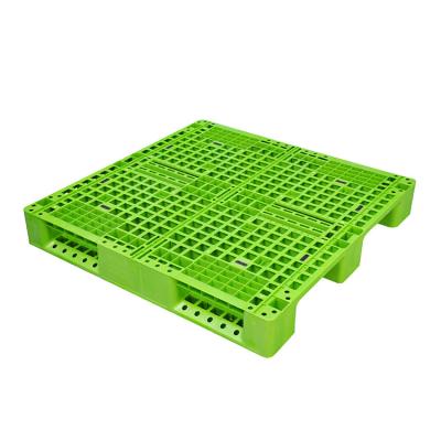 China Best Price Food Grade Single Faced Mesh Faced 4 Entry Chemical Industry HDPE Plastic Pallet for sale