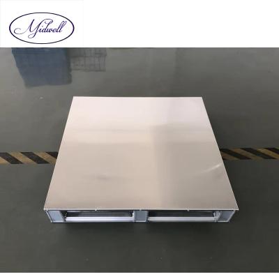 China Anti Slip Customized 1111 Aluminum Alloy Corrosion Protection Logistics And Storage Pallet With Flat Surface for sale